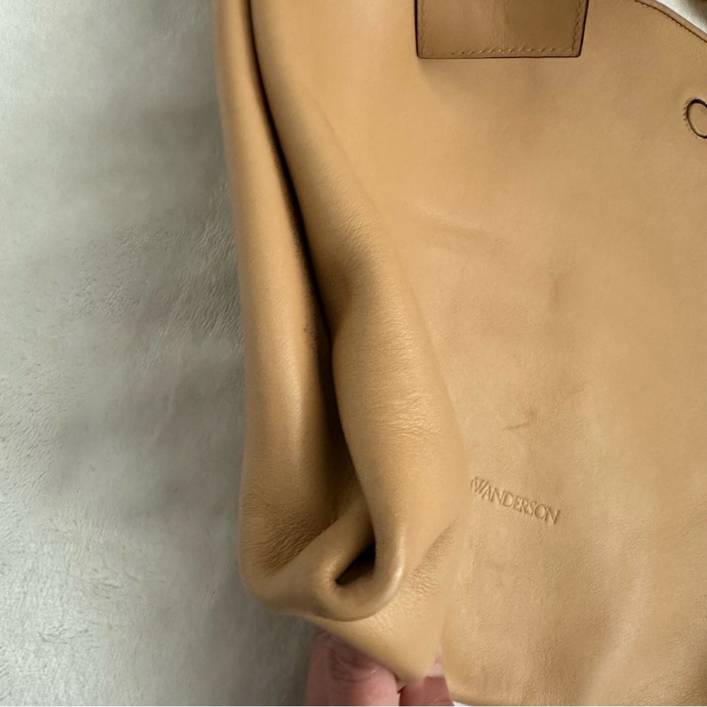 JW Anderson Small Chain Leather Hobo Bag - Picture 6 of 12